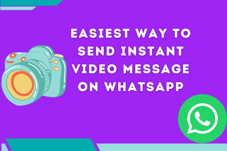 How to activate and Use WhatsApp Instant Video Messages